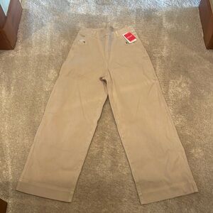 NWT SPANX cropped twill pants, size MED